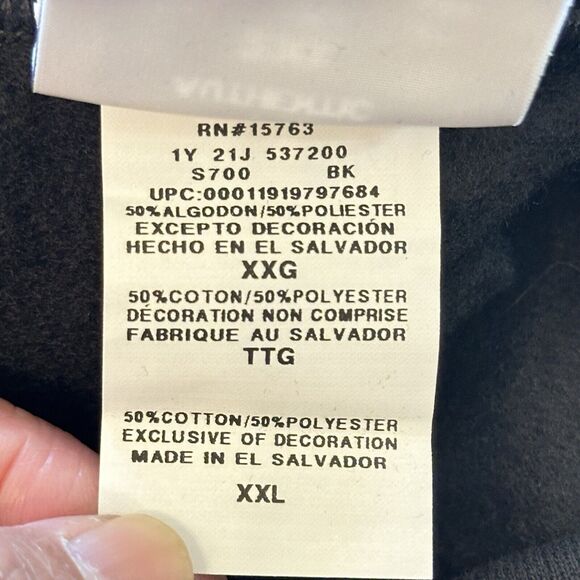 Plus Size 2XL Men's Champion H-Town Hoodie Black Very Good Condition - Picture 6 of 6